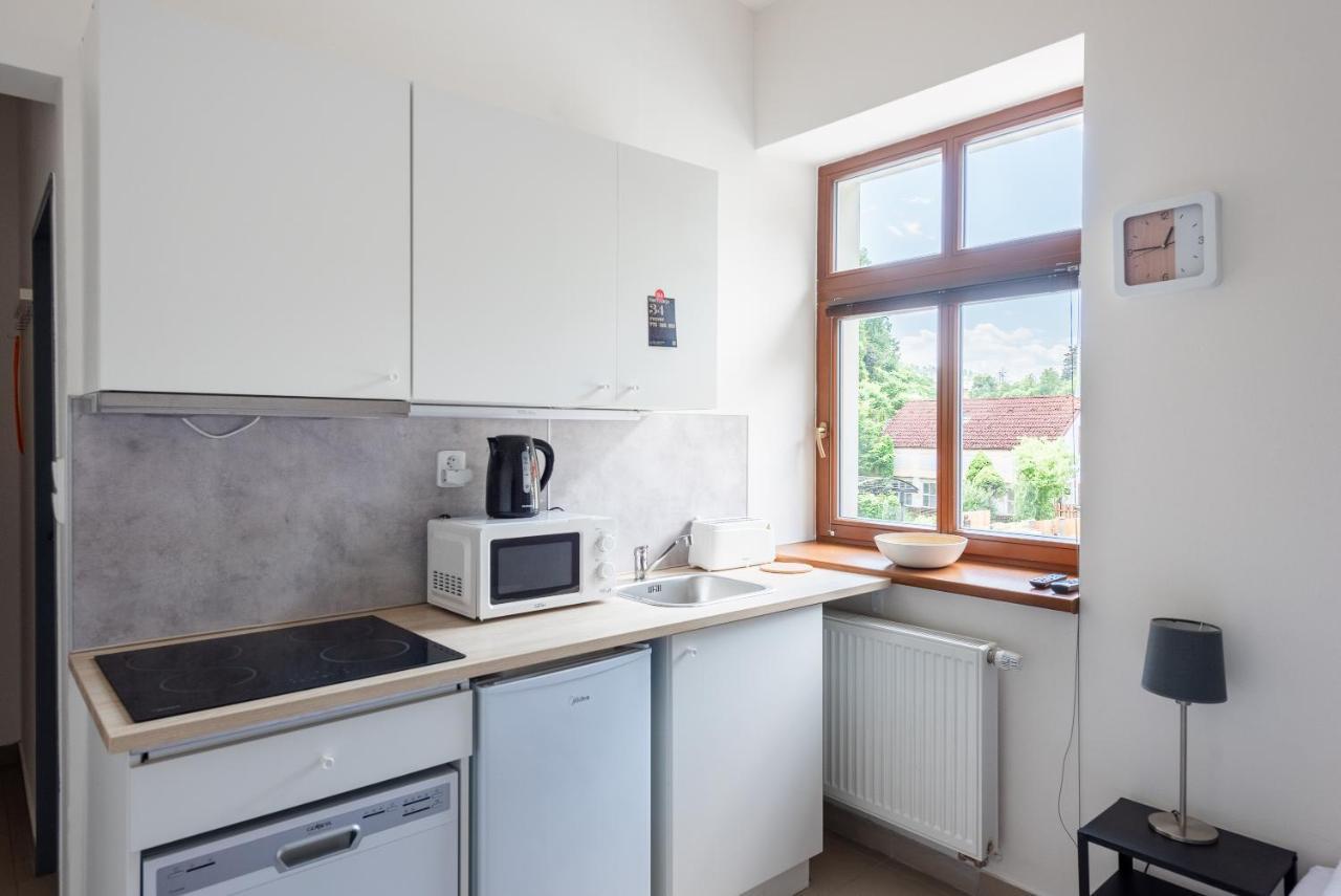 Apartman Muzeum Obchodu Karlštejn Eksteriør billede